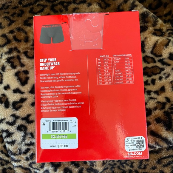 UNDER ARMOUR UA Tech BoxerJock 2-Pk 6" Inch Mens Size 5XL Black Neon Lime NWT - Picture 8 of 9